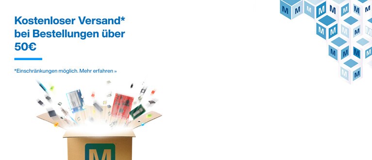 Kostenloser Versand* bei Bestellungen über 50€. *Einschränkungen möglich. Mehr erfahren.