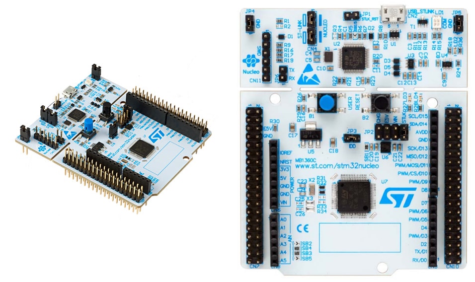 Tabelle - STMicroelectronics NUCLEO-G070RB Nucleo-64 Development Board
