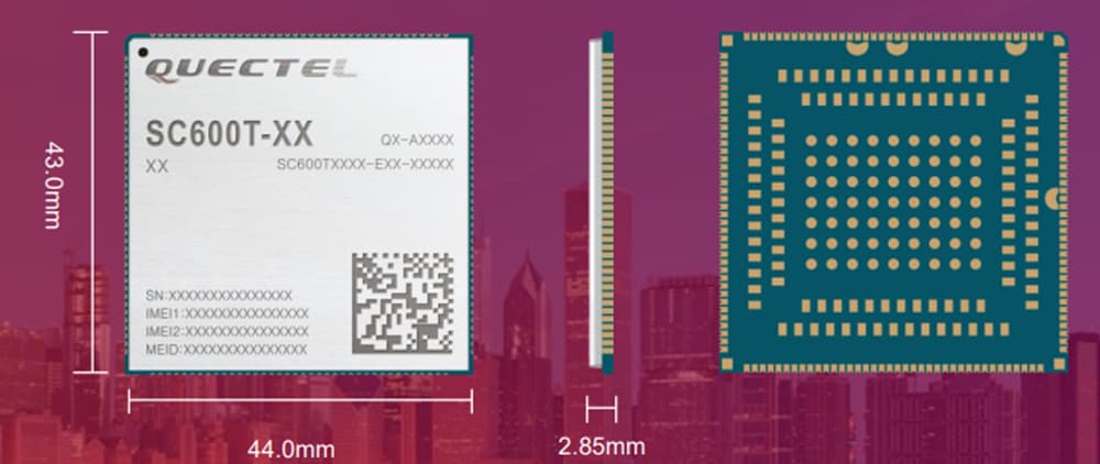 Chart - Quectel Smart IoT Modules