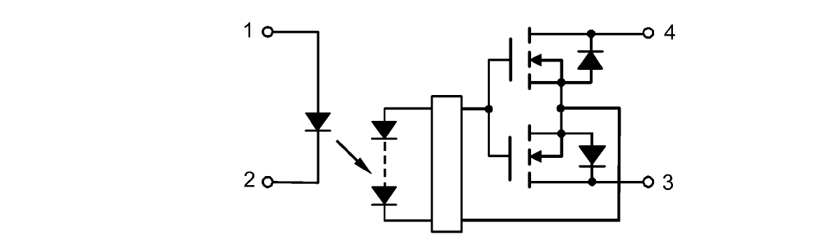 Applikations-Schaltungsdiagramm - Toshiba TLP3147 Fotorelais