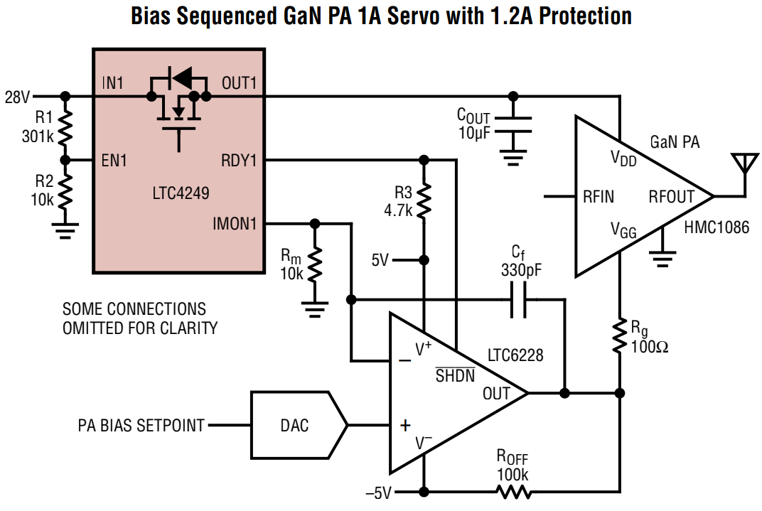 Applikations-Schaltungsdiagramm - Analog Devices Inc. LTC4249 Dualer elektronischer Leistungsschalter (ECB) Applikations-Schaltungsdiagramm - Analog Devices Inc. LTC4249 Dualer elektronischer Leistungsschalter (ECB)