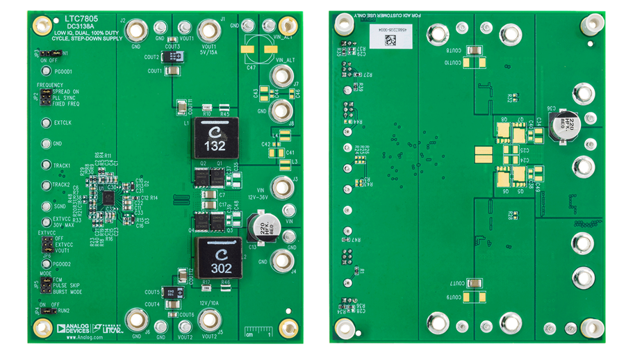 Analog Devices Inc. LTC7805 DC3138A-Demonstrationsboard Analog Devices Inc. LTC7805 DC3138A-Demonstrationsboard