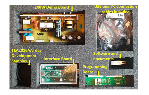 NXP Semiconductors RDK01DB1562 PFC+LLC Resonanzstromversorgung Entwicklungskit