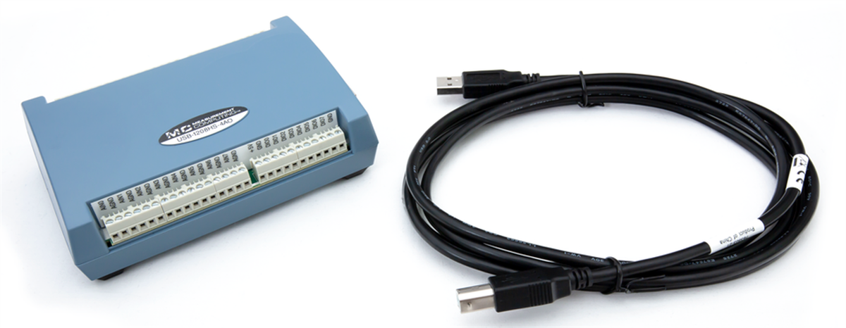 Digilent MCC USB-1208HS-4AO High-Speed USB DAQ Device