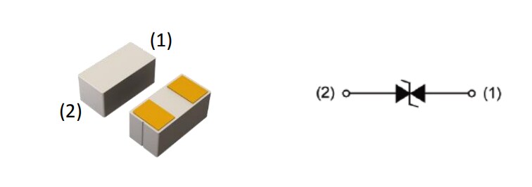 ROHM Semiconductor Transienten-Spannungsunterdrücker der VS5V Baureihe