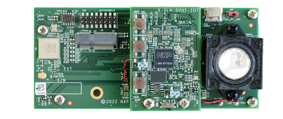 NXP Semiconductors SLN-SVUI-IOT EdgeReady Smart Voice-UI-Lösung NXP Semiconductors SLN-SVUI-IOT EdgeReady Smart Voice-UI-Lösung