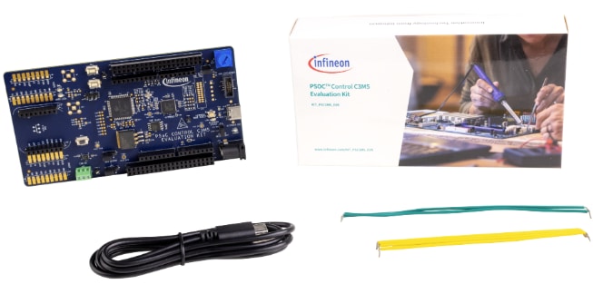 Infineon Technologies KIT_PSC3M5_EVK PSOC™ Control C3M5 Motorsteuerungs-Evaluierungskit