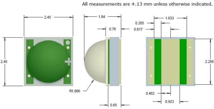 Mechanische Abmessungen