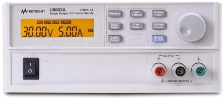 Keysight Technologies U8000-Baureihe DC-Netzteile mit Einzelausgang