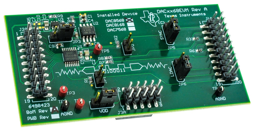DAC8568EVM DAC-Evaluationsmodul (EVM)