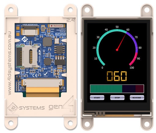 4D Systems gen4-IoD Internet-of-Displays