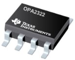 TI OPA2322 20MHz CMOS Operational Amplifiers