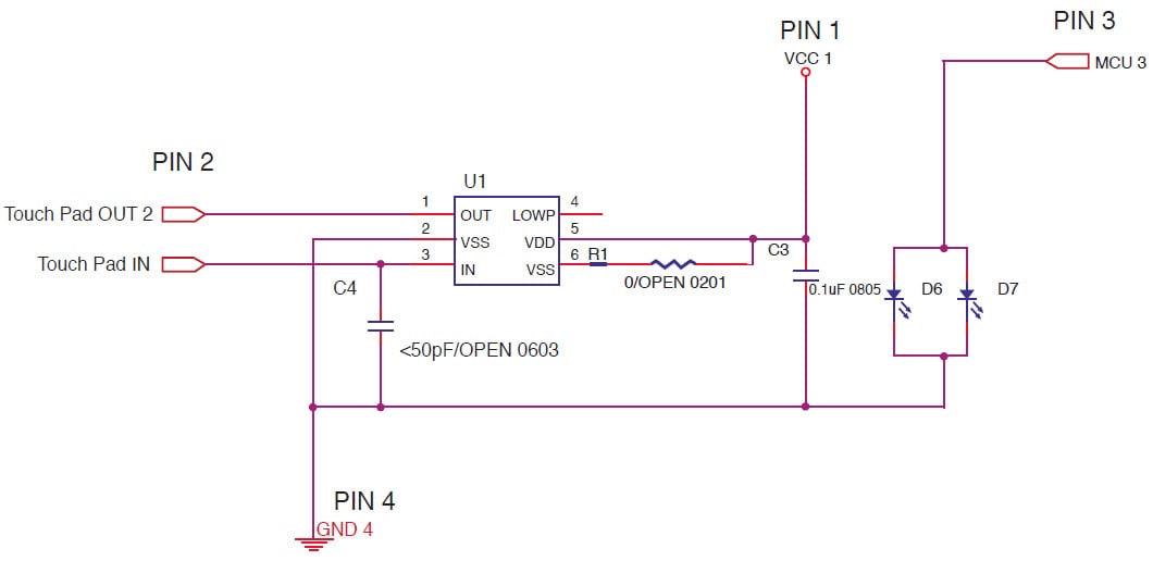 Internes Schaltdiagramm