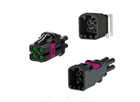 Mouser Now Stocking TE Connectivity's MATE-AX Miniaturized Automotive Coaxial Connectors
